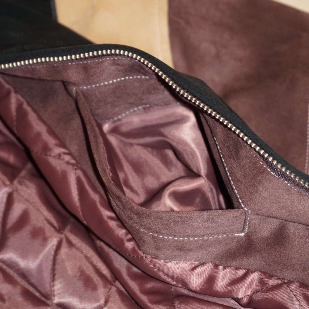 Kith Brisa Patchwork Suede Bomber Jacket - Size M… - image 6